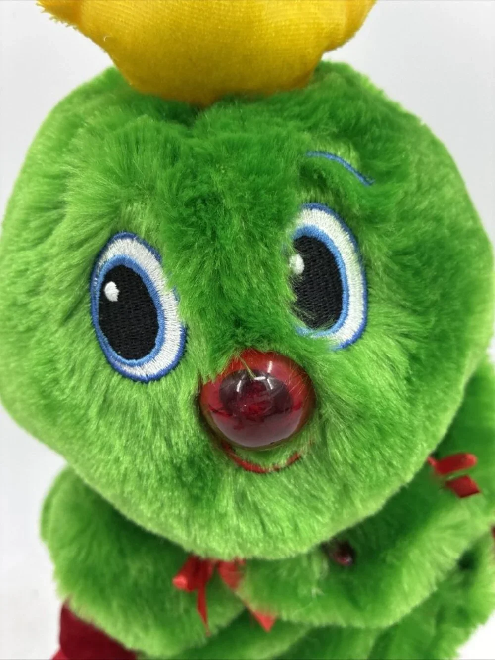 Dan Dee Collectors Choice Animated Christmas Tree Plush Toy Light Up Nose
